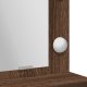 vidaXL Brązowy dąb Płyta MDF 50 x 41 x 135 cm Lustro Toaletka 9