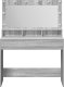 vidaXL Szary sonoma 100 x 41 x 135 cm Lustro 4