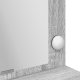 vidaXL Szary sonoma 100 x 41 x 135 cm Lustro 8