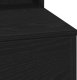 vidaXL Czarny dąb Płyta wiórowa, Lustro 79 x 41 x 135 cm Lustro 7