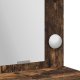 vidaXL Wędzony dąb Płyta MDF 79 x 41 x 135 cm Lustro Toaletka 8