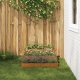 vidaXL Donica ogrodowa Rustykalna Stal odporna 90 x 90 x 35 cm Donice 3