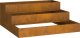 vidaXL Donica ogrodowa Rustykalna Stal odporna 90 x 90 x 35 cm Donice 6
