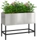 vidaXL Stal nierdzewna 60 x 26 x 45 cm Donica metalowa Prostokątna 1