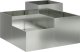 vidaXL Donica ogrodowa Szara Stal ocynkowana 80 x 80 x 48 cm Donice 2