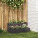 vidaXL Donica ogrodowa Czarna Plastikowa 100 x 60 x 45 cm Donice 1