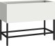 vidaXL Donica Biała Metalowa 60 x 26 x 45 cm Metalowa donica 2