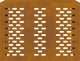 vidaXL Stal Corten Stal postarzała 110 x 50 x 80 cm Trwały 6