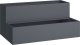vidaXL Donica ogrodowa Antracyt Plastik 100 x 60 x 45 cm Donice 2