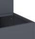 vidaXL Donica ogrodowa Antracyt Plastik 100 x 60 x 45 cm Donice 8