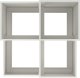 vidaXL Donica ogrodowa Biała Plastik 100 x 100 x 60 cm Donice Donica 7