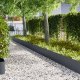 vidaXL Antracytowy Stal 100 x 0.5 x 30 cm Wytrzymały Obrzeża ogrodowe 1