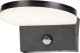Batida LED 9W czarna IP54 F 2700, 4000, 6500 K 1