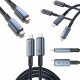 Kabel USB Vega USB-C - USB-C 1 m Czarny (35803) 1