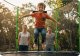 Trampolina ogrodowa Neo-Sport NS-04Z240F z siatką zewnętrzną 4.5 FT 140 cm 5