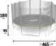 Trampolina ogrodowa NEO SPORT NS-15Z231 z siatką zewnętrzną 15 FT 465 cm 3