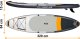 NeoSport Deska SUP Aquasurf 320 x 84 x 15 cm 170201 5