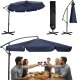 Parasol ogrodowy składany 8 segmentowy 350 cm z pokrowcem Plonos PL-881 1