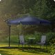 Parasol ogrodowy składany 8 segmentowy 350 cm z pokrowcem Plonos PL-881 9