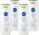 NIVEA CREME SOFT Żel pod prysznic damski z olejkiem migdałowym 500ml x4 szt 1