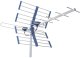 Antena VHF/UHF Telkom-Telmor W19 Silver 5G, karton 1