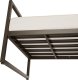 Sofa wypoczynkowa ogrodowa Comosa, 2-osobowa, bardzo gruba tapicerka - brązowy/beżowy 7