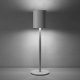 Retro lampa stołowa Corly, LED, 7 kolorów światła, możliwość ściemniania - biały 2
