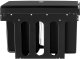 Kosz na śmieci Ashlyn, 2 komory, 30 litrów, prowadnice teleskopowe - czarny 9