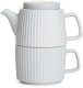 Teapot with a mug Homla MULEN Gray, 650 ml 1