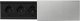 Gniazdo blatowe Spacetronik SPS-S33S V2 COMPACT Srebrne do wpuszczenia w blat 3
