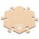 FluentPet - HexTile Compact - piankowa mata do przycisków - jasno beżowa 2