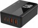Ładowarka Sieciowa GaN 65W PD Quick Charge 3.0 4-portowa z Wyświetlaczem Ochrona 9S 13