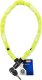 Zapięcie ABUS Web 1500 na klucz, łańcuch 60 cm, limonkowe 1