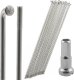 Zestaw 18 szt. - Szprychy Pillar Richman S13 2,3 mm srebrne + nyple 1