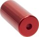 Końcówki pancerza przerzutki, aluminiowe 4 mm, 5 szt. czerwone 3