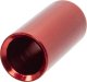 Końcówki pancerza przerzutki, aluminiowe 4 mm, 5 szt. czerwone 4
