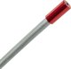Końcówki pancerza przerzutki, aluminiowe 4 mm, 5 szt. czerwone 5