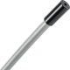 Końcówki pancerza przerzutki, aluminiowe 4 mm, 5 sztuk, czarne 4