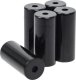 Końcówki pancerza przerzutki, aluminiowe 4 mm, 5 sztuk, czarne 5