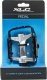 Pedały platformowe XLC MTB PD-M03, 9/16" czarno-srebrne 9