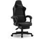 Fotel SENSE7 DEVON alcantara czarny 1
