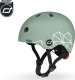 Scoot and Ride Kask dla dzieci 1-5 lat rozm. XXS-S, kolor: Green Lines 12