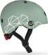 Scoot and Ride Kask dla dzieci 1-5 lat rozm. XXS-S, kolor: Green Lines 10