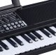 Elektryczny keyboard dla początkujących i dla dzieci MusicMate MM-02 czarny 6