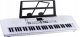 Elektryczny keyboard dla początkujących i dla dzieci MusicMate MM-01 biały 1