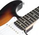 Gitara elektryczna MusicMate dla początkujących ME-02 sunburst 2