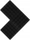 Panel akustyczny Klocki MusicMate MM-Block 4szt. Czarny 5