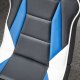 X Rocker Geist Gaming Bodensessel Playstation 2.0 blau/schw 3