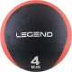 Piłka lekarska Legend Cellular 4kg czarno-czerwona 1