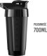 Bidon shaker NO10 600 ml czarny 2